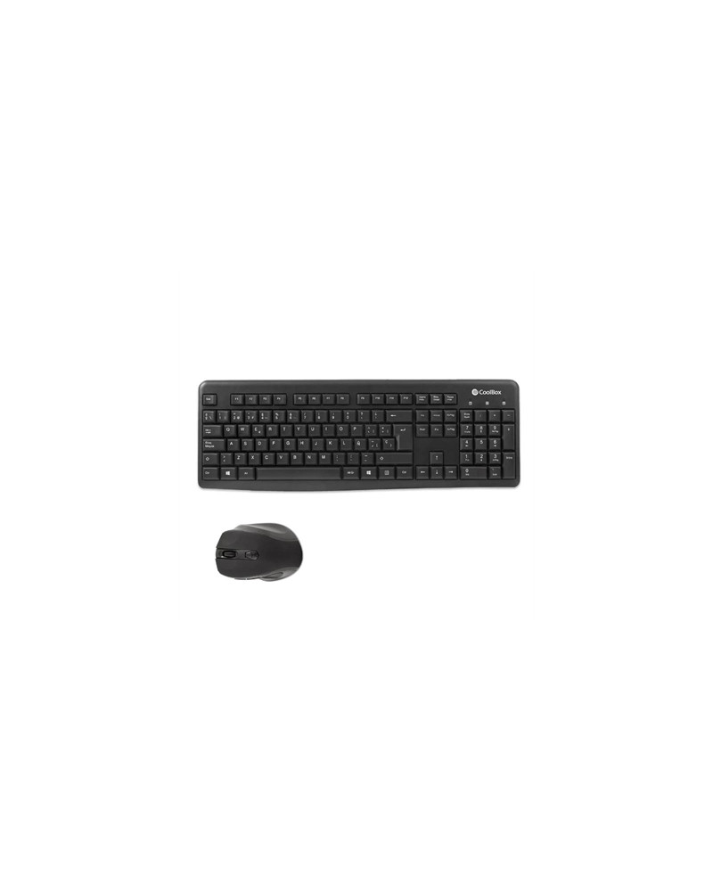 Coolbox Kit  Teclado + Raton Inalambrico