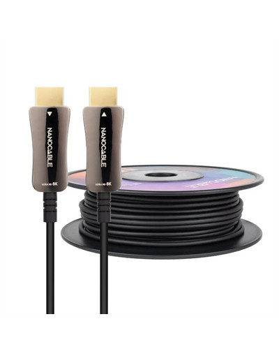 Nanocable Cable HDMI v2.1 AOC 8K@60HZ 50 m