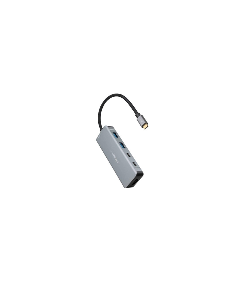 Nanocable Hub USB-C 2xUSB-A+2xUSB-C+HDMI+USB-C PD