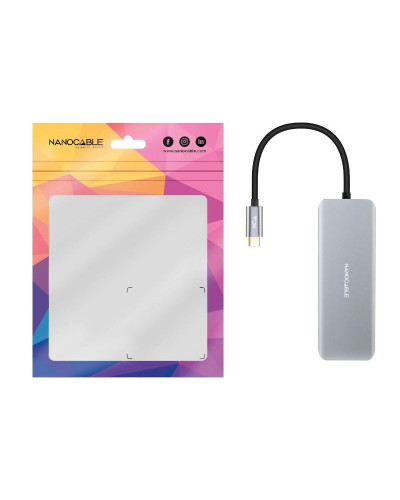 Nanocable Hub USB-C 2xUSB-A+2xUSB-C+HDMI+USB-C PD