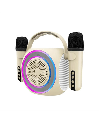 Celly Altavoz+2Micros PARTYMIC2WH Rgb