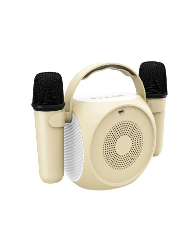 Celly Altavoz+2Micros PARTYMIC2WH Rgb