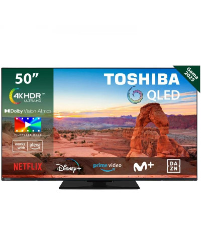 TOSHIBA TV 50"50QV3463DG UHD QLED SMART TV PEANA