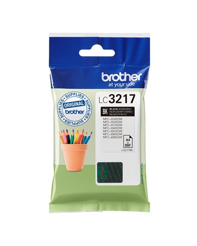 Brother Cartucho LC3217BK Negro