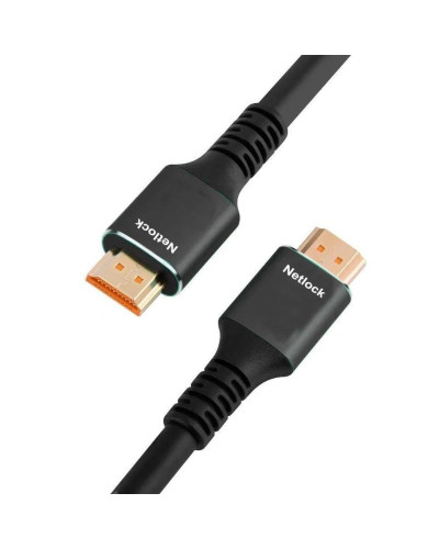 Netlock Cable HDMI V2.1 M-M 8K@60HZ 48GBPS, 5M