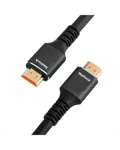 Netlock Cable HDMI V2.1 M-M 8K@60HZ 48GBPS, 10M