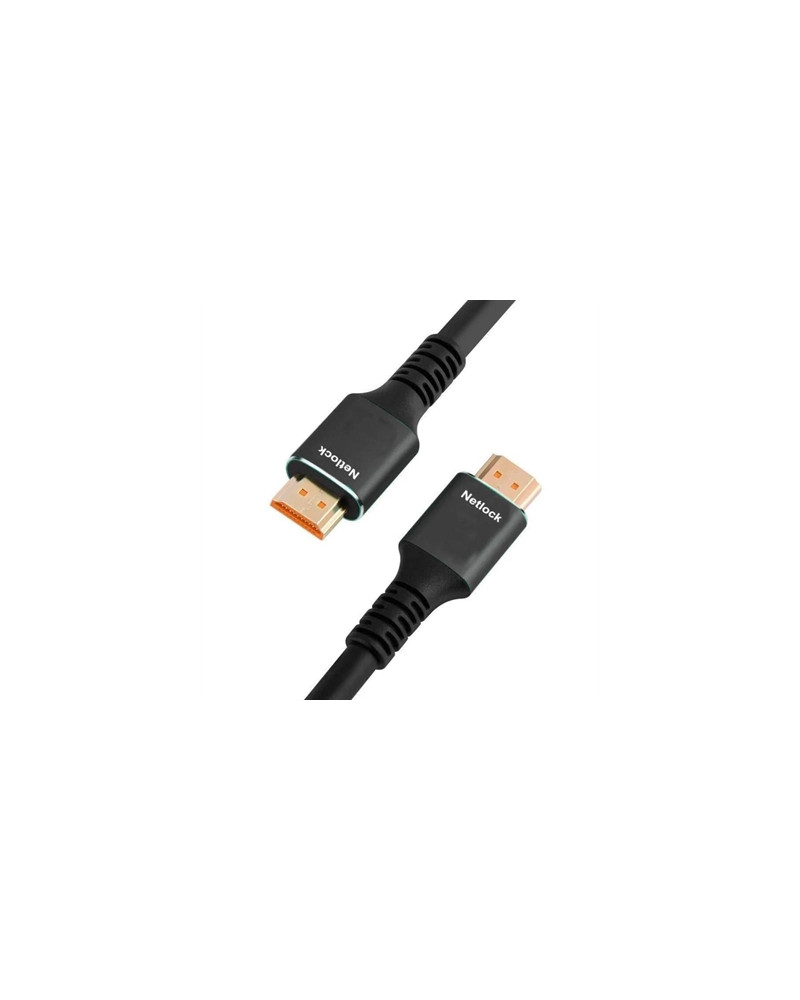 Netlock Cable HDMI V2.1 M-M 8K@60HZ 48GBPS, 10M