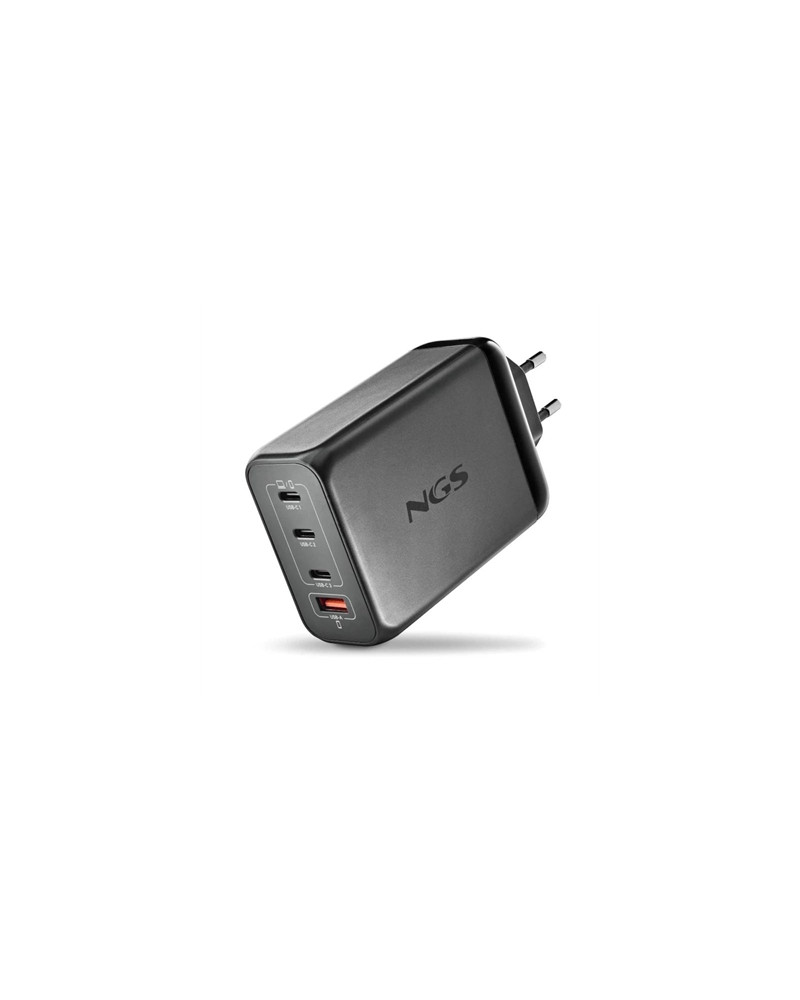 NGS CARGADOR ULTRARAPIDO240W 4 PUERTOS 3USB-C 1 US
