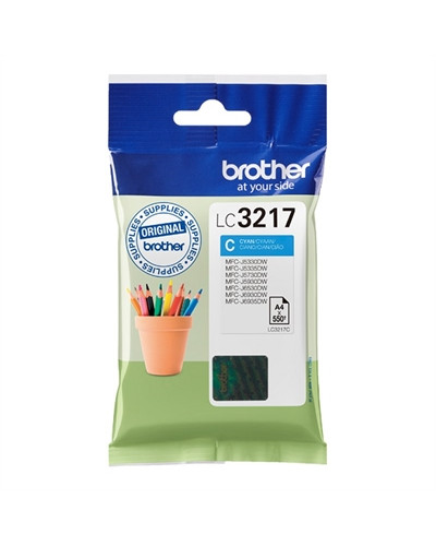 Brother Cartucho LC3217C Cyan