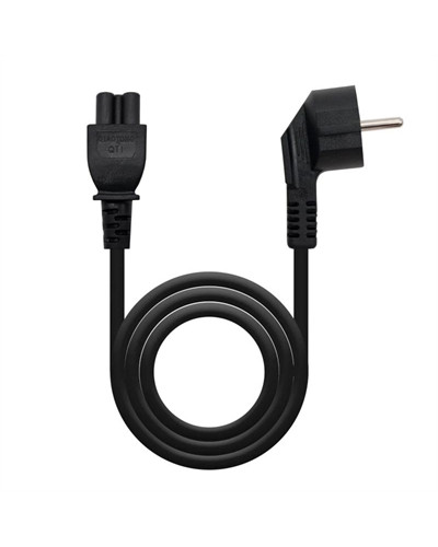 Nanocable Cable Alim. trébol, CEE7 -M-C5-H, 2 m