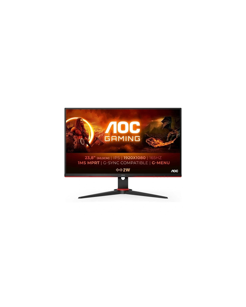 AOC 24G2SPAE Monitor 23.8" IPS165h 2HDMI VGA DP MM