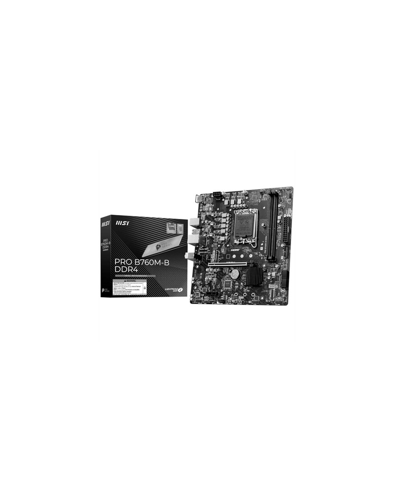 MSI Placa Base PRO B760M-B DDR4  mATX LGA1700