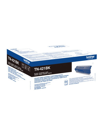 Brother Tóner TN421BK Negro