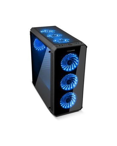 Nox Caja Semitorre E-ATX  HUMMER TGX RGB Cristal T