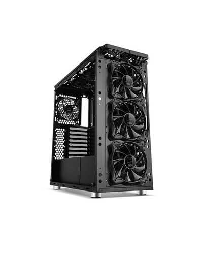 Nox Caja Semitorre E-ATX  HUMMER TGX RGB Cristal T