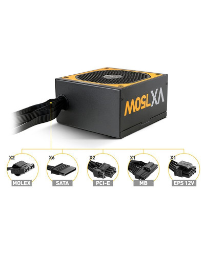 NOX Fuente Alimentación Urano VX 750W 80+ BRONZE