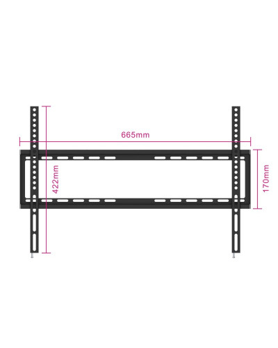EWENT EW1503 soporte TV pared Bracket XL, 37 - 70"