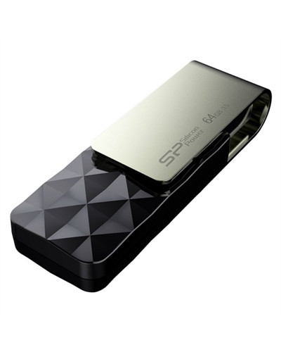 SP memoria USB Blaze B30 USB 3.1 Gen1 64GB Black