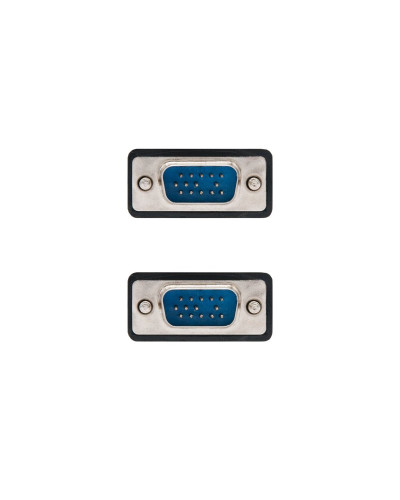 Nanocable Cable Conmutador Vga 3 M Negro