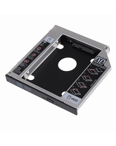 EWENT ADAP.HDD/SSD SATA PARA UNIDAD ÓPTICA 12.7mm