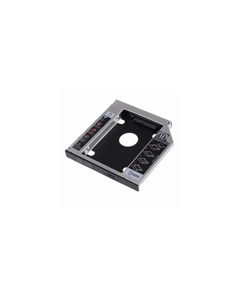 EWENT ADAP.HDD/SSD SATA PARA UNIDAD ÓPTICA 12.7mm