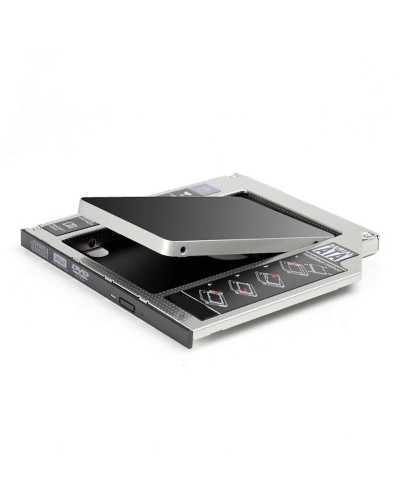EWENT ADAP.HDD/SSD SATA PARA UNIDAD ÓPTICA 9.5mm