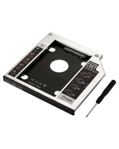 EWENT ADAP.HDD/SSD SATA PARA UNIDAD ÓPTICA 9.5mm