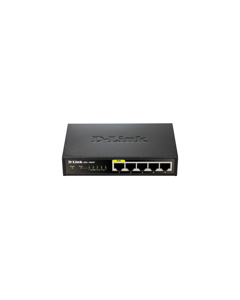 D-Link DES-1005P Switch 5x10/100Mbps 1xPoE