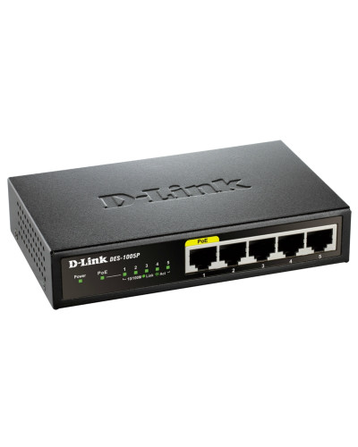 D-Link DES-1005P Switch 5x10/100Mbps 1xPoE