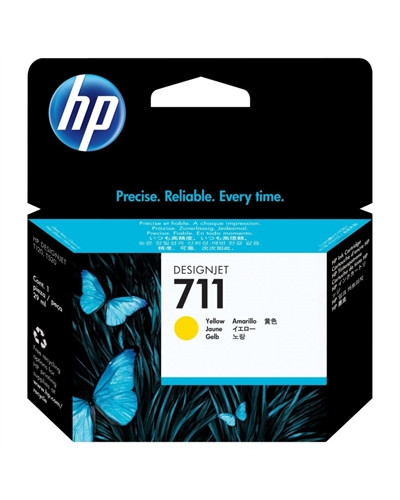HP Cartucho 711  Amarillo
