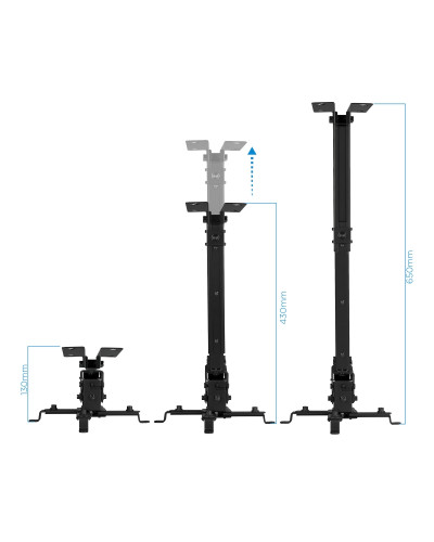 Tooq PJ2012T-B Soporte Proy Univ /Techo Incli N