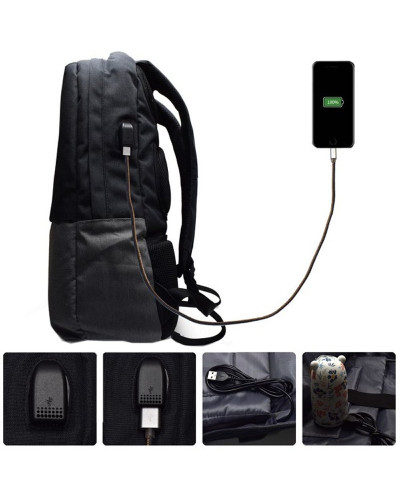 EWENT EW2529 Mochila 17.3" + Puerto usb