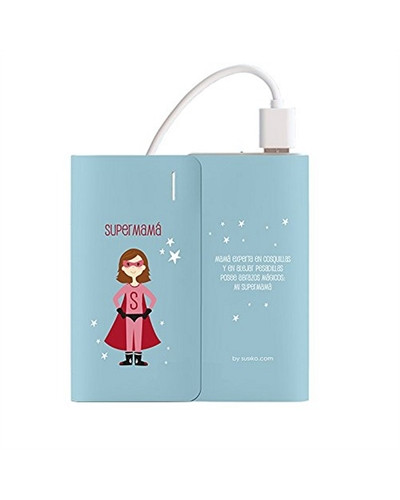 Susiko PowerBank 4000mAh Supermama Azul