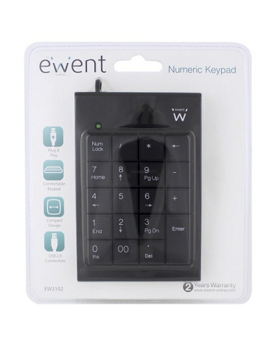 EWENT EW3102 Teclado Númerico Usb