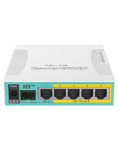 MikroTik RB960PGS hEX PoE Router 5xGB 1xSFP L4