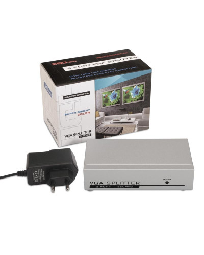 Nanocable Multiplexor VGA para 2 monitores