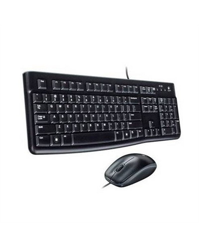 Logitech MK120 Teclado + Ratón óptico 1000dpi USB