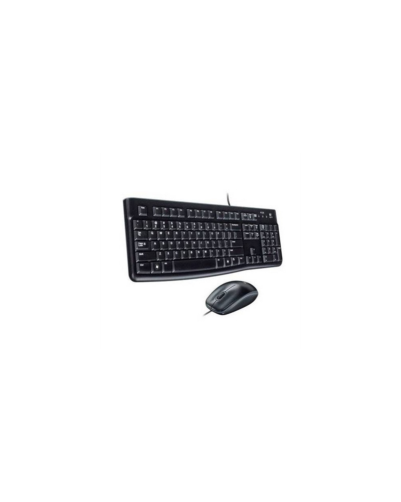 Logitech MK120 Teclado + Ratón óptico 1000dpi USB