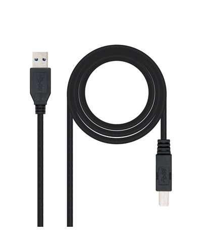 Nanocable Cable USB 3.0, impresora A/M-B/M, 2m