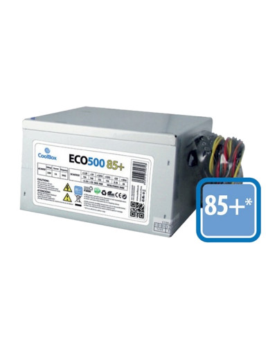 CoolBox Fuente Alim. ATX  ECO-500 85+ EFI