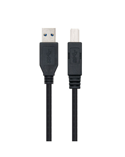 Nanocable Cable USB 3.0, impresora A/M-B/M, 2m