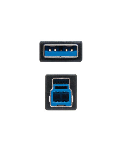 Nanocable Cable USB 3.0, impresora A/M-B/M, 2m