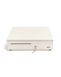 iggual Cajón portamonedas IRON-30W 42cm 5+5 blanco