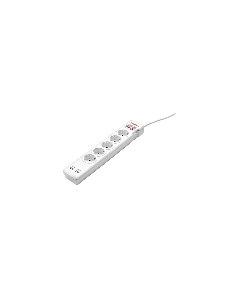 Salicru SPS SAFE 5+ Regleta con Protección 5 Tomas