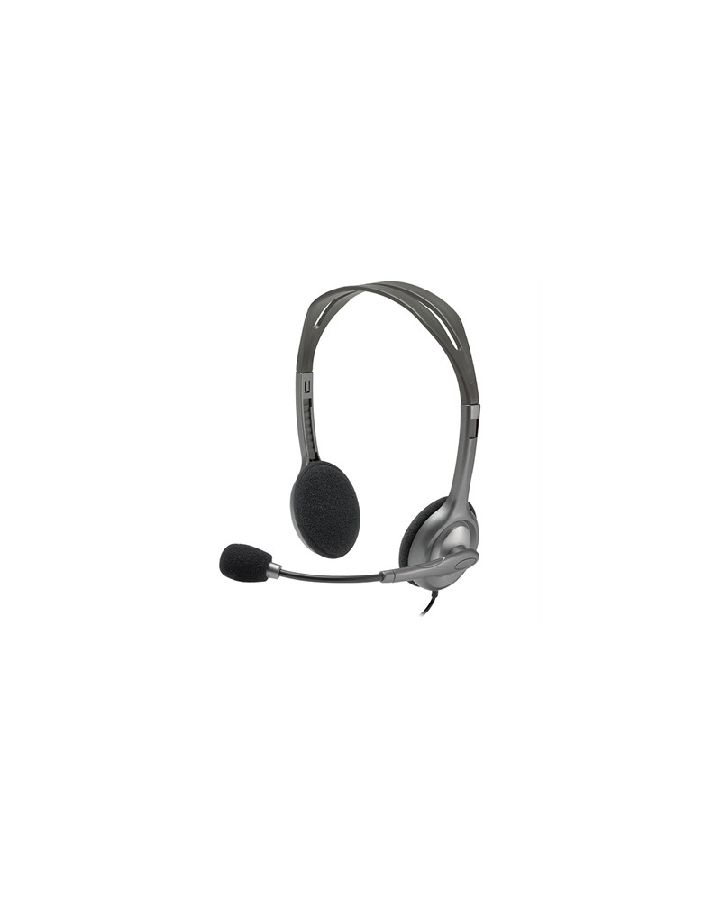Logitech Auricular+Mic H111 Negro