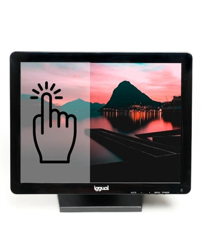 iggual Monitor LCD táctil MTL15C XGA 15" USB