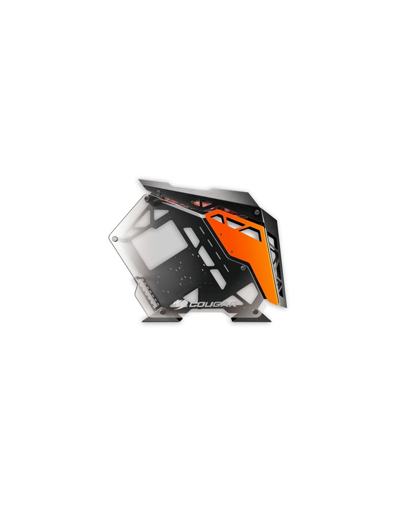 Cougar Caja Miditorre Conquer Cristal Templado