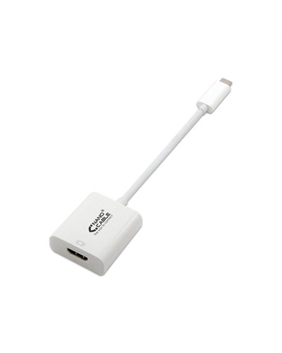 Nanocable Conversor USB-C A HDMI 4K, 15 cm