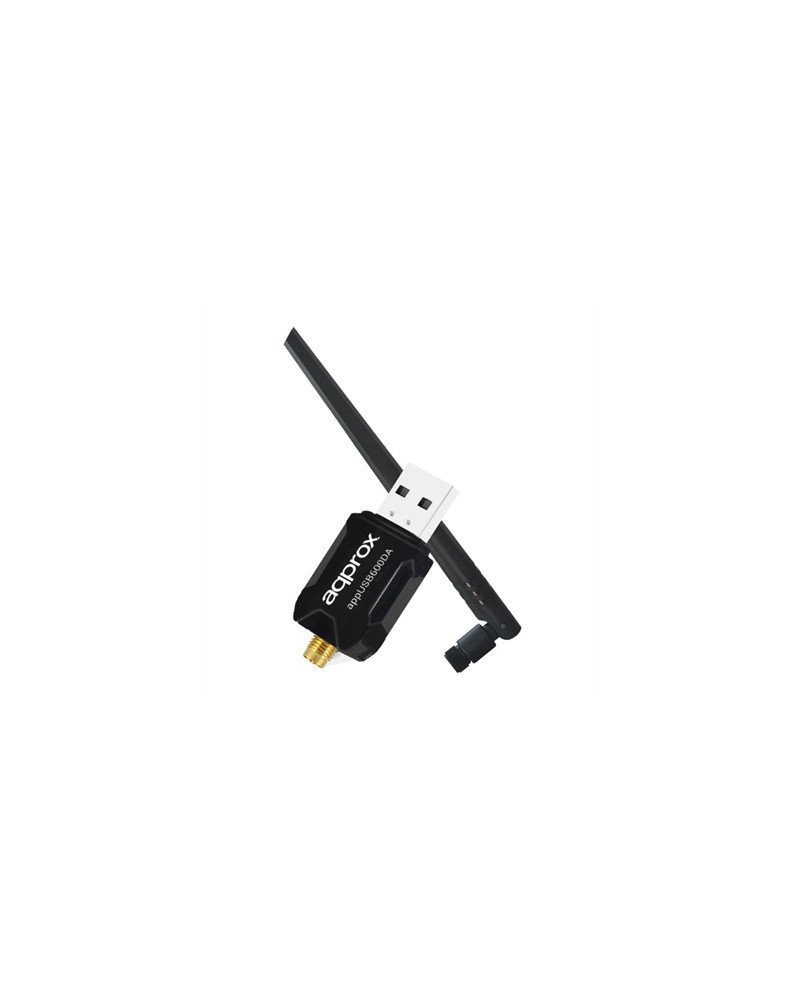 approx APPUSB600DA Tarjeta Red WiFi N600 USB