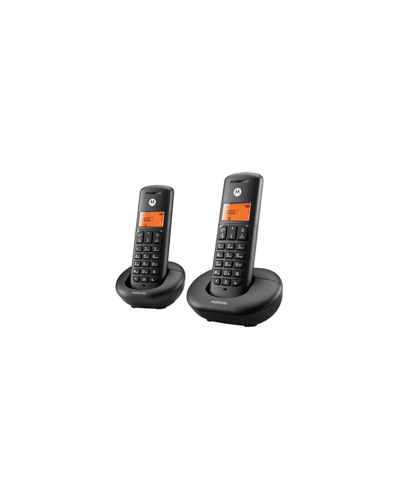 MOTOROLA E202 Telefono DECT Call Blocking Duo